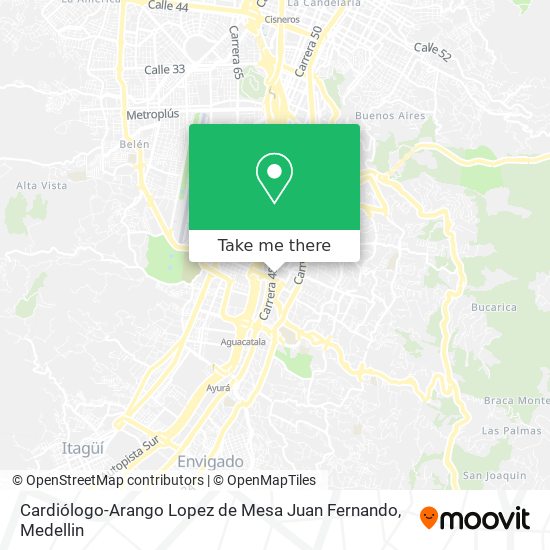 Cardiólogo-Arango Lopez de Mesa Juan Fernando map