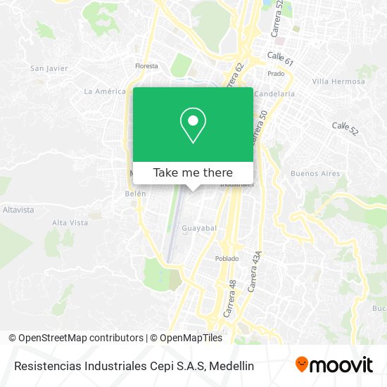Mapa de Resistencias Industriales Cepi S.A.S