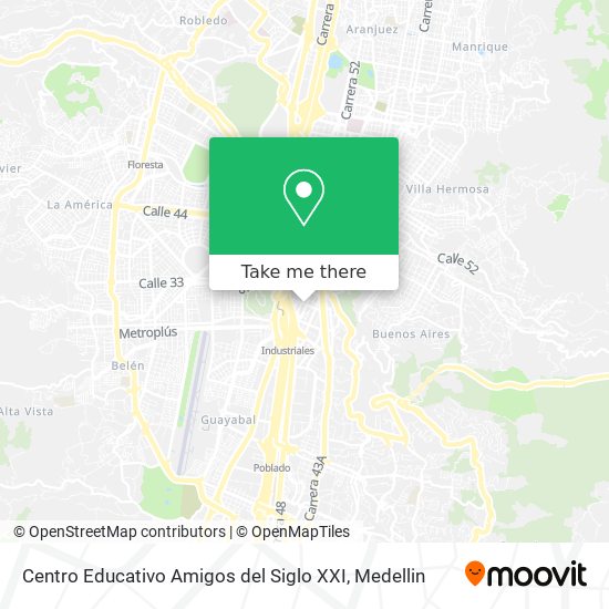 Centro Educativo Amigos del Siglo XXI map