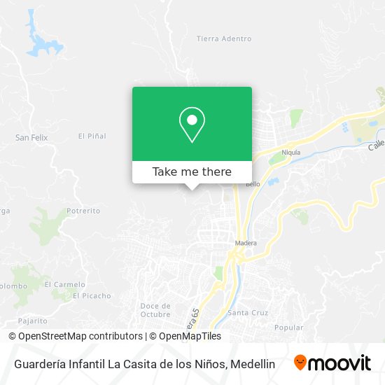 Guardería Infantil La Casita de los Niños map