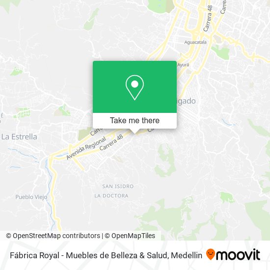 Fábrica Royal - Muebles de Belleza & Salud map