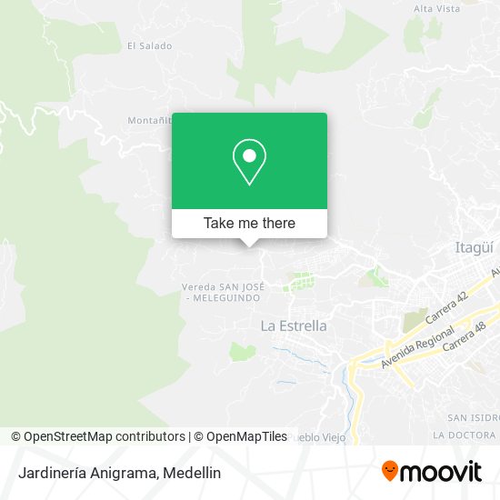 Jardinería Anigrama map