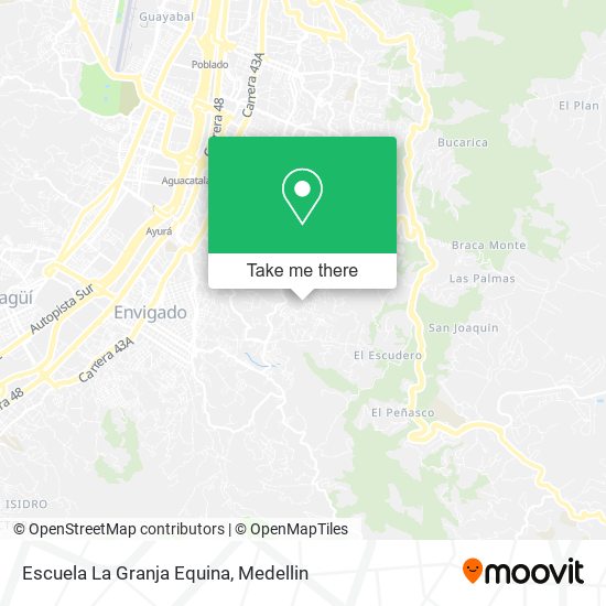 Escuela La Granja Equina map