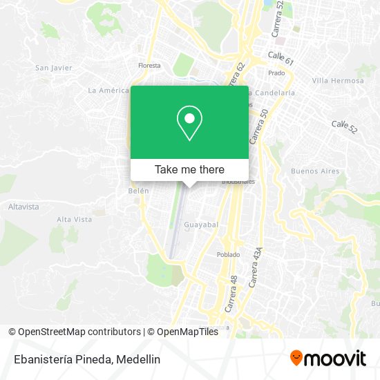Ebanistería Pineda map