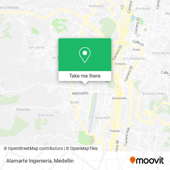 Alamarte Ingeniería map