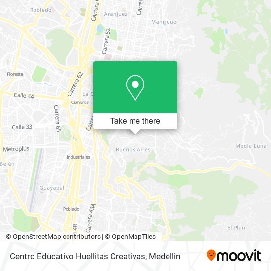 Centro Educativo Huellitas Creativas map