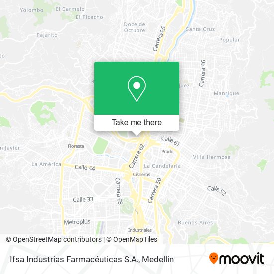 Ifsa Industrias Farmacéuticas S.A. map