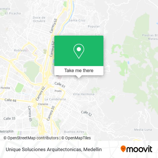 Unique Soluciones Arquitectonicas map