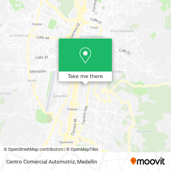 Centro Comercial Automotriz map