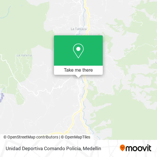 Unidad Deportiva Comando Policia map