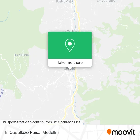 El Costillazo Paisa map