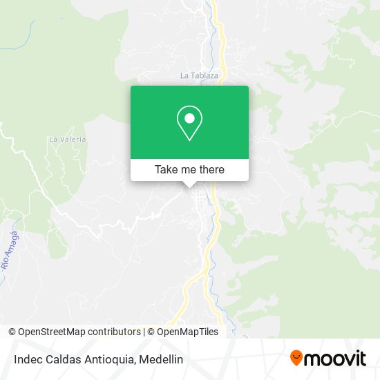 Indec Caldas Antioquia map