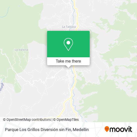 Parque Los Grillos Diversión sin Fin map