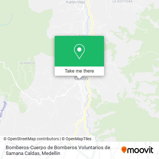 Mapa de Bomberos-Cuerpo de Bomberos Voluntarios de Samana Caldas