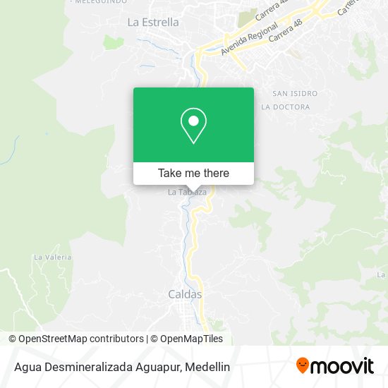 Agua Desmineralizada Aguapur map
