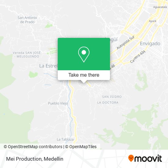 Mapa de Mei Production