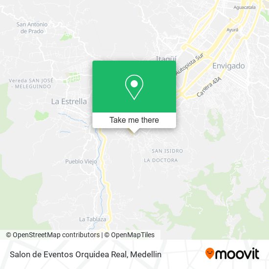 Salon de Eventos Orquidea Real map