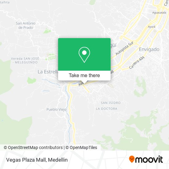 Vegas Plaza Mall map