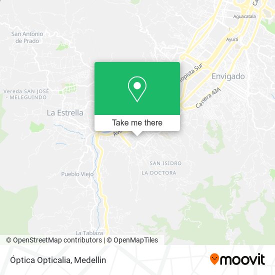 Óptica Opticalia map