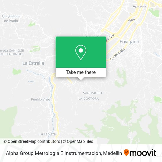 Mapa de Alpha Group Metrologia E Instrumentacion