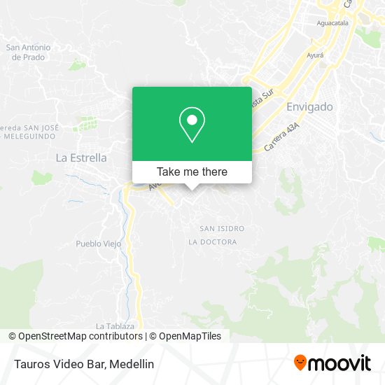 Tauros Video Bar map