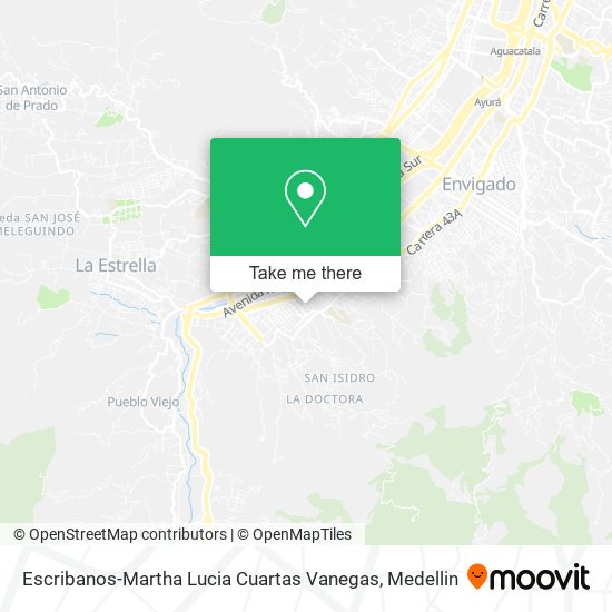 Escribanos-Martha Lucia Cuartas Vanegas map