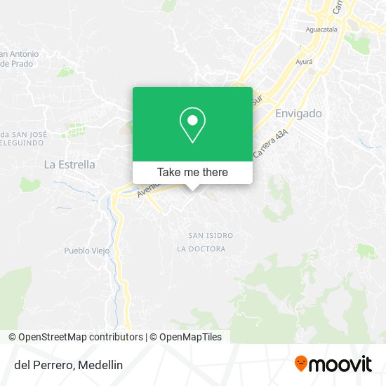 Mapa de del Perrero
