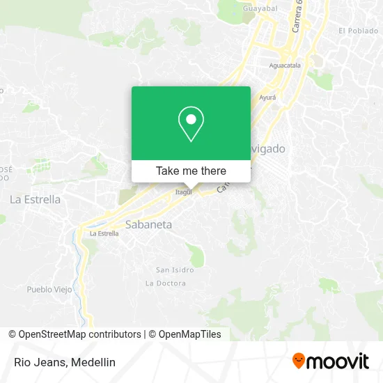 Rio Jeans map