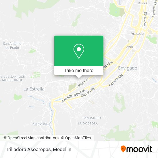 Trilladora Asoarepas map