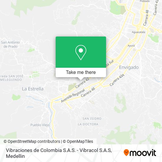 Vibraciones de Colombia S.A.S. - Vibracol S.A.S map