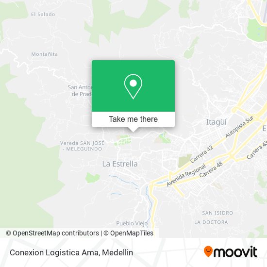 Conexion Logistica Ama map