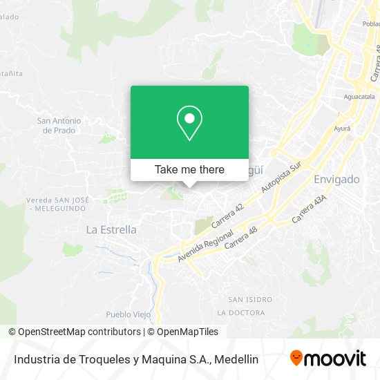 Industria de Troqueles y Maquina S.A. map