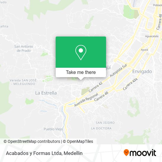 Mapa de Acabados y Formas Ltda