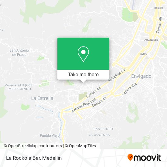 Mapa de La Rockola Bar