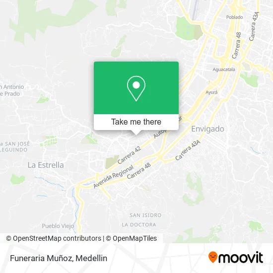 Funeraria Muñoz map