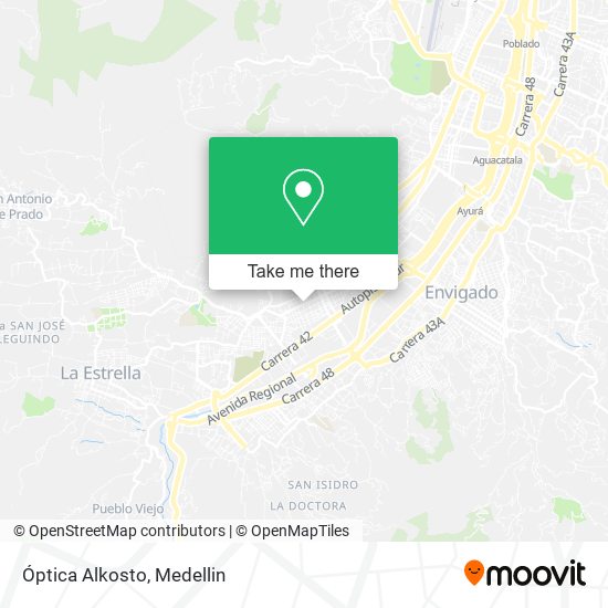 Mapa de Óptica Alkosto