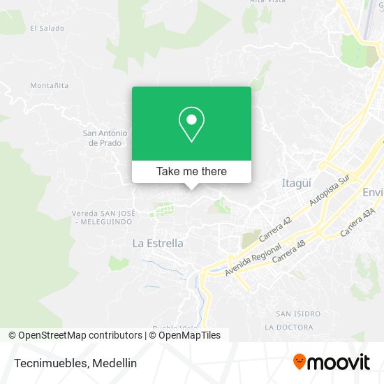 Mapa de Tecnimuebles