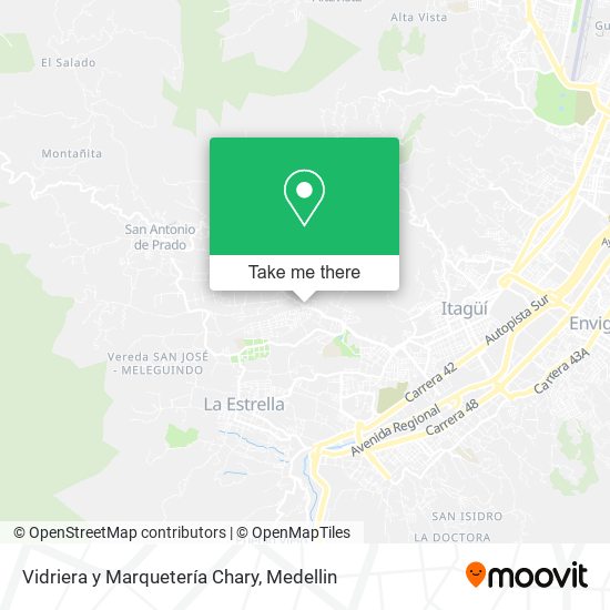 Vidriera y Marquetería Chary map