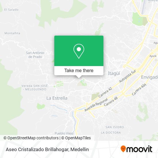 Aseo Cristalizado Brillahogar map