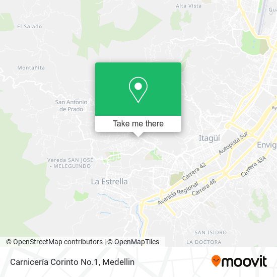 Carnicería Corinto No.1 map
