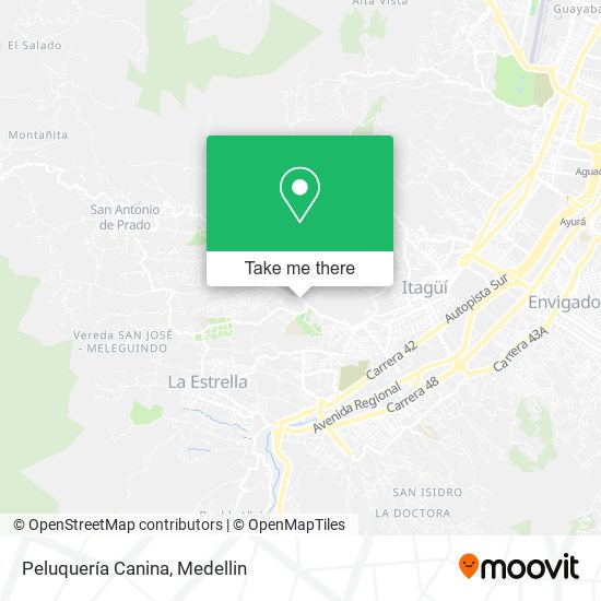 Peluquería Canina map