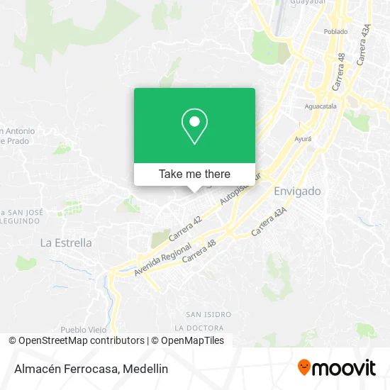 Mapa de Almacén Ferrocasa