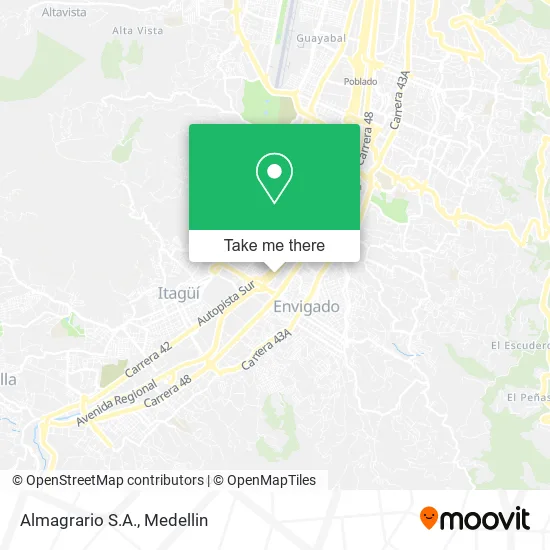 Almagrario S.A. map