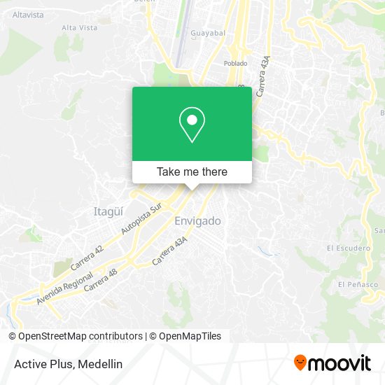 Mapa de Active Plus