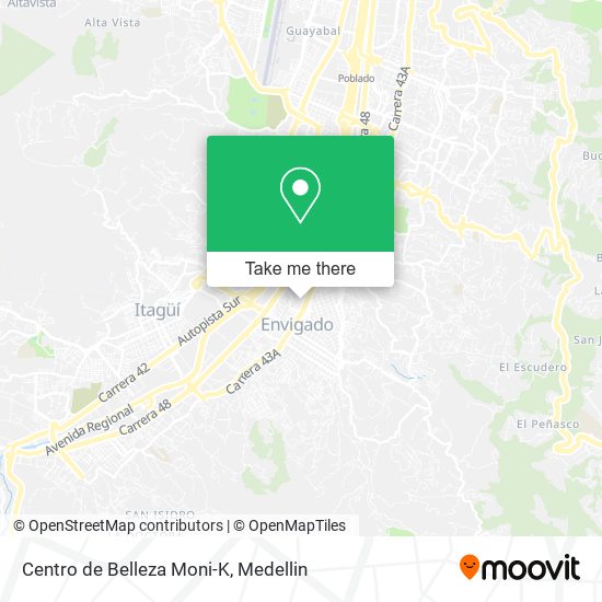 Centro de Belleza Moni-K map