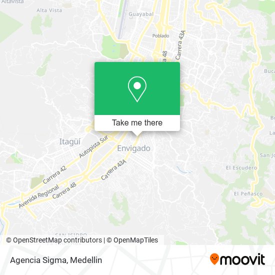 Mapa de Agencia Sigma