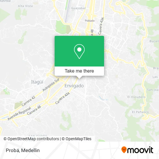 Mapa de Probá