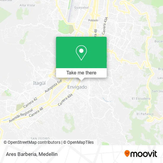Ares Barberia map