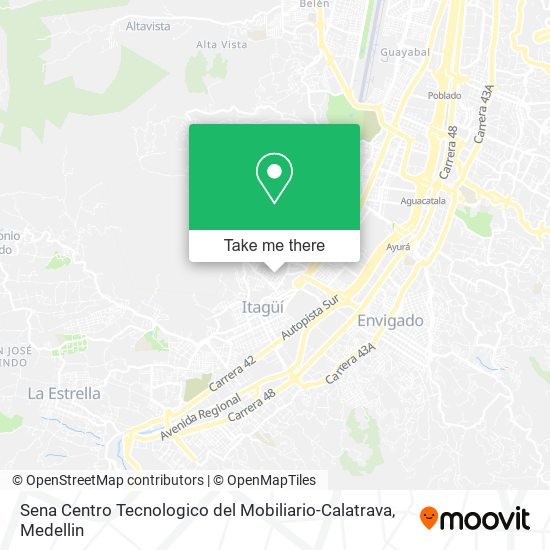 Sena Centro Tecnologico del Mobiliario-Calatrava map