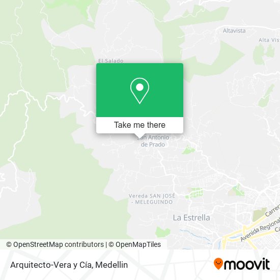 Arquitecto-Vera y Cía map